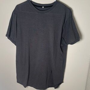 SHEIN Charcoal Gray Men's Tee